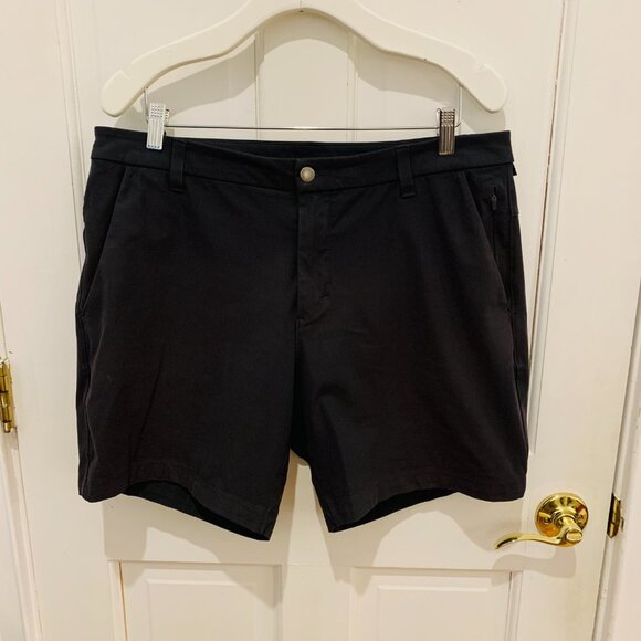Lululemon Mens Commission Short Warpstreme Navy 2-Way Stretch Size 33 x 11 - Picture 1 of 8